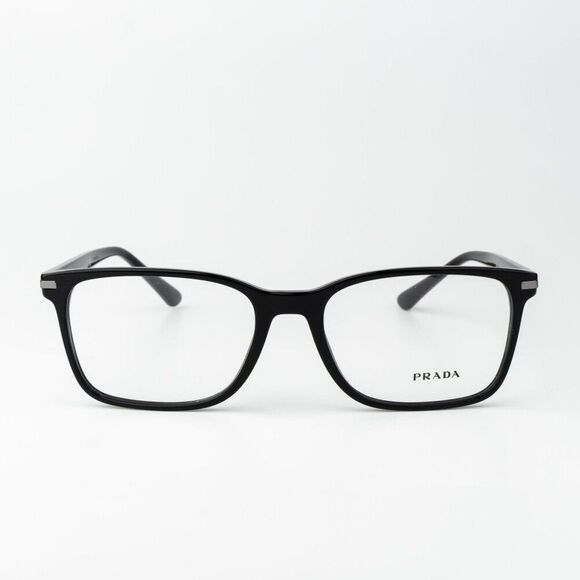 Prada Women Eyeglasses Black Square PR14WV 1AB1O1 BRAND NEW main image 10